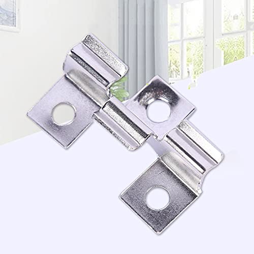 100 Stück Edelstahl Clip Terrassenclips Befestigungsclips WPC Dielen (8-10 mm)