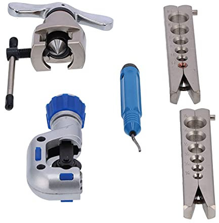 Kaufpart Expansor excéntrico del Tubo, Accesorios del Cortador de Tubo del escariador del desbarbado de Las Herramientas de la reparación del Aire Acondicionado