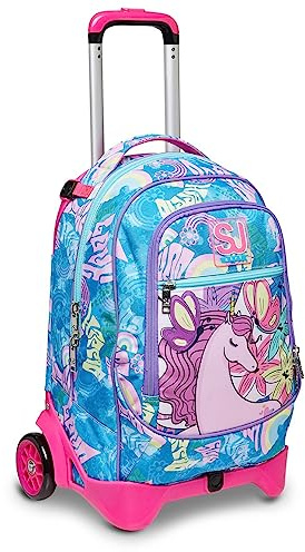 SJ GANG STYLE JAM GANG Trolley Jack-2wd Sj Gang Trolley, Bambine e ragazze, Ibis Rose, Taglia Unica