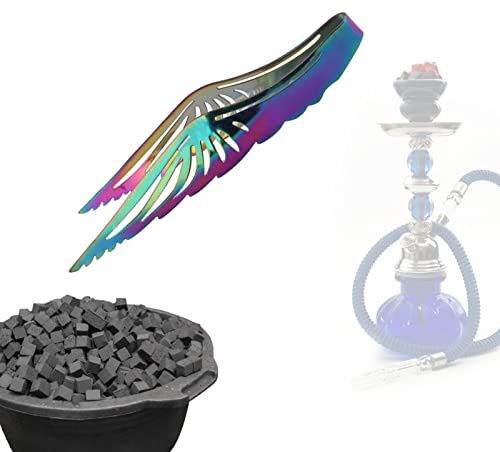 backlight Pinza per Carbone per Grill | Clip a carboncino Resistenti all'Usura con Presa Stabile - da Cucina Pinza per Carbone per Picnic Barbecue Viaggi Primaverili in Campeggio