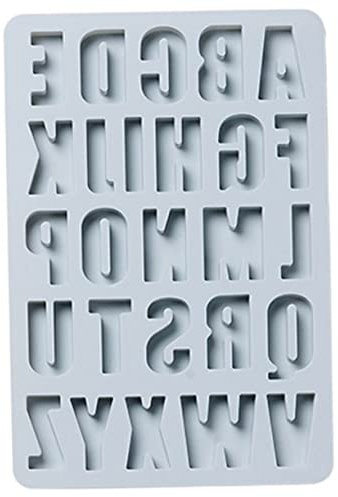 Einzigartige Alphabet-kuchenformen Silikonform Mit 26 Buchstaben Zum Backen Von Desserts Antihaftbeschichtet