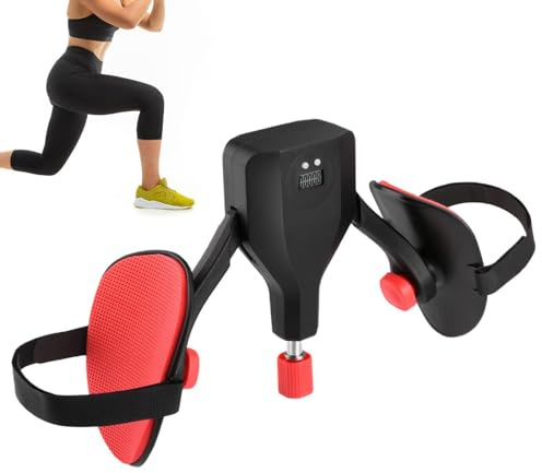 Inre lårtränare, justerbar lårtränare, lårpressmaskin, bäckengolvstränare, golvmuskelförstärkare för gym träningsutrustning fitness