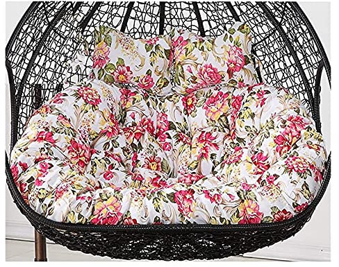 BAOSHIDAER Villa Patio Garden Outdoor Gartenstuhl Große Kissen wasserdichte Doppelpapasan Stuhl Kissen, große verdickte Hängern Eier Hängematte Stuhl Kissen Schwingungsstuhl Kissen Kissen Pads