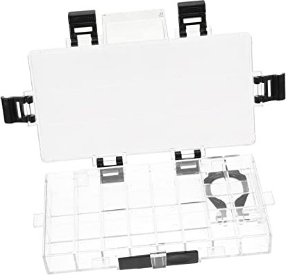 HAWILLOSCH Kasten Farbkasten Kalligraphie-pigmentschale Mischen Von Malschalen Farbmischer Farbwanne Rechteckig Topf Mit Deckel Behälter Mit Deckel Aquarell-mischtablett Plastik Weiß
