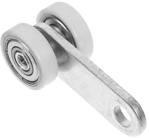 ROMISBABA Schiebetür-roller Duo Aus Stahl Mit Doppel-kugellager Geräuscharm Tragkraft Robuste Trolley-baugruppe Für Schiebetürschiene Passend Für Schwere Türen Und Möbel