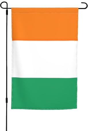Drapeau de la Côte d'Ivoire - Drapeau de la Côte d'Ivoire - Drapeau extérieur amusant - 30 x 45 cm