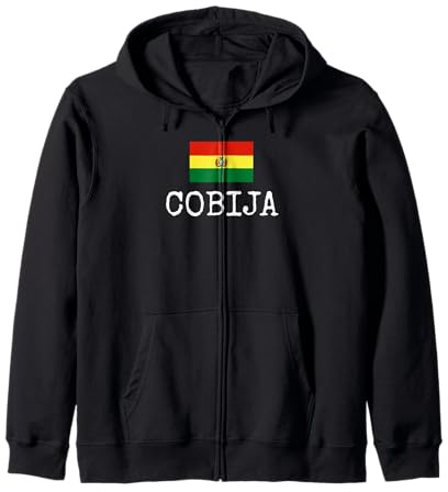 Cobija Country Bolivia Viaje Familiar Boliviano Hombres Mujeres Sudadera con Capucha
