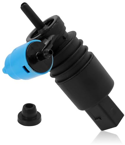 Waschwasserpumpe für Scheibenreinigungsanlage, Scheibenwaschpumpe für Golf 4/5/6/7, A6/Q3/Q7, Wischwasserpumpe für Scheibenreinigung, Wischwasser Auto Pumpe, OEM-Teilenummern 1K6955651 (Blau)