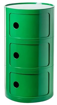 Nordic Modern Bedside Cabinet with Drawers & Sliding Door - Stylish Round Nightstand Storage Unit for Bedroom 2/3/4 Tier Plastic Chest Space-Saving Design