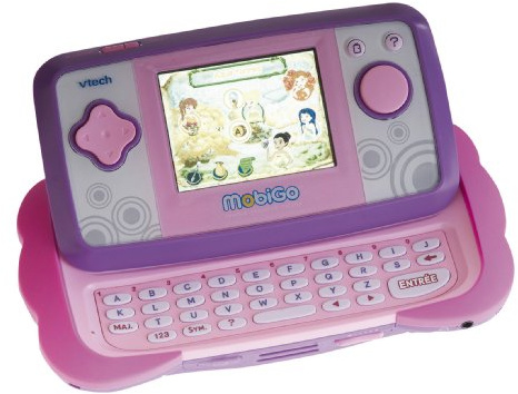 VTech – 115855 – Konsole – MobiGo Rosa + Fairies-Spiel