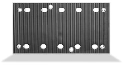 Festool Schleifschuh SSH-STF-115x221/10 RS 1 C Schleifteller 115x221 mm | Ersatzschleifplatte mit StickFix Klett-System für RS 1 C Schwingschleifer - MPE-Kunststoff für ebene Flächen