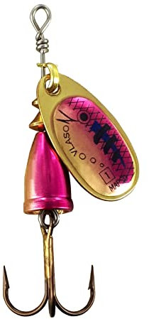 MAPSO - 5 Cucharillas de Pesca VLASON-1 ONF-F 4 GMS.
