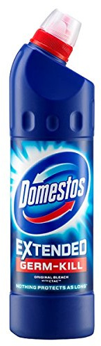 Domestos Bleach 750 ml flaska, original – förpackning med 3 x 750 ml