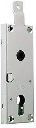 Yale Serratura per basculante Y9B08415 con cilindro fisso, dim 115x55 mm