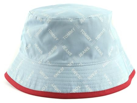 Tommy Hilfiger Hut TJW Item Reversible Bucket Hat Chambray Sky hellblau