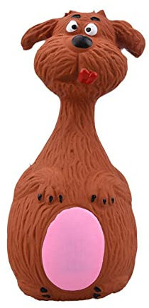 GLIMDA Quietschendes Hundespielzeug-Set, Lustiges, langlebiges Latex-Haustier-Kaugeräusch Trainingsspielzeug, Stehender Stock Hundespielzeug, interaktives Spielen, für kleine mittelgroße Hunde