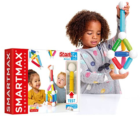 Smartmax Magnete - Start | Smartmax Ab 1 Jahr | Smart Toys and Games | Spiele Für Kinder | Spielzeug Ab 2 Jahre | Magnet Bausteine Für Kinder | Spiele Für Kinder