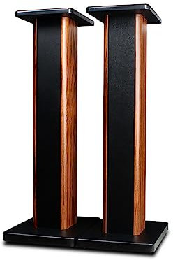 Ddasam 2-teilige Lautsprecherständer(70cm) aus Holz, Lautsprecherständer Speaker Stand geeignet für Regallautsprecher HiFi und Heimkino Surround Sound, Verbessertes Audio-Hörerlebnis