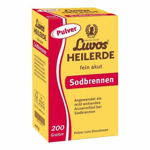 Luvos Heilerde fein akut Pulver bei Sodbrennen, 200 g Pulver