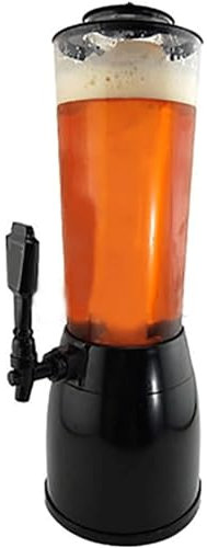 HSHTTKL Torre de Cerveza de 2,5 l/85 oz, Torre de Bebidas con carámbanos, dispensador Multiusos para Bebidas/Cerveza/Licor/Bebidas frías, contenedor de Cerveza