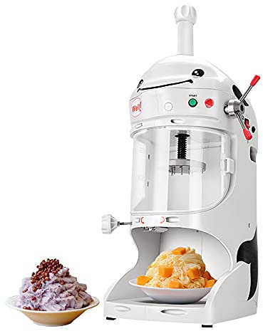 Rasoir À Glace Électrique À Neige, Broyeur À Glace Commercial 90 Kg/H, Machine À Glace Pilée En Acier Inoxydable, Machine À Glace Professionnelle En Flocon De Neige 350 W, Machine À Cocktails Slushie