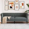 Keyroto Sofa 3 Sitzer Chesterfield Sofas Chesterfield Couch Chesterfield Sessel Stoff Dunkelgrau