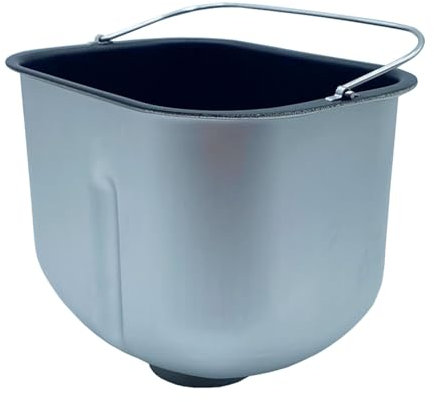 Molde para máquina de pan, bandeja para panificadora de aleación de aluminio, recipiente antiadherente para hacer pan