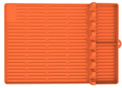 Esterilla de silicona para barbacoa de gas, quemador lateral, mesa lateral, alfombrilla para barbacoa, salchicha, soporte para utensilios, alfombrilla para cocina, cocina, barbacoa, encimeras, color