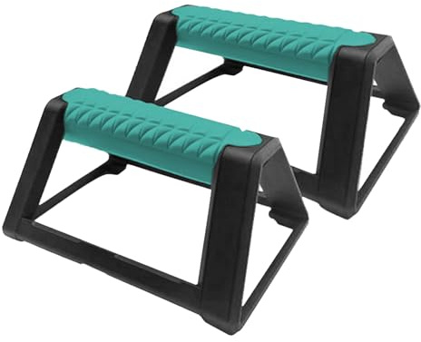 Maniglie per flessioni – Barre per flessioni, attrezzatura per allenamento della, portatile per flessioni a forma di H con impugnatura antiscivolo, attrezzatura per esercizi fitness per