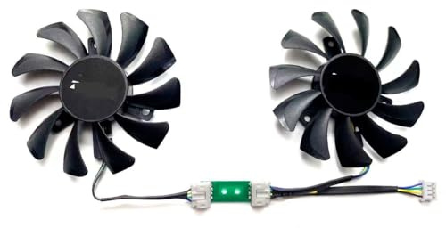 LFGOZSD Laptop parts For ZOTAC for GeForce for GTX 970 Graphics Card Cooling Fan 75mm GA81O2U GA81S2U GTX970 4G Cooler(2 FAN)
