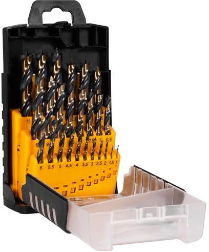 Mtchavno 25-tlg. Holzbohrer Set 1-13mm, HSS-G Brad Point Bohrer