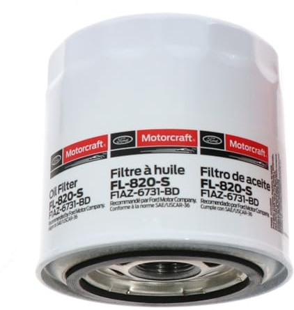 Motorcraft Engine Oil Filter - FL-820-S (OE Replacement for Select Models and Years of Ford, Lincoln, & Mercury Vehicles)