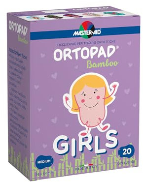 Ortopad Girlz Lot de 20 caches oculaires décorés