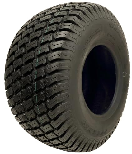 Parnells - 1 Pneu de Tondeuse à Gazon Sans Chambre à Air, 18x8.50-8 - Pneu D'herbe Wanda P332 à 4 Plis Diamètre 455 mm, Largeur 210 mm, 370 kg - pour Gazon, Poussettes et Chariots