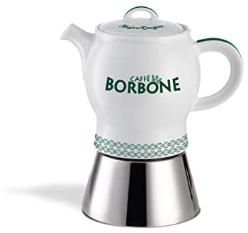 Macchina caffè Moka Karina Borbone + 4 Confezioni macinato da 250g