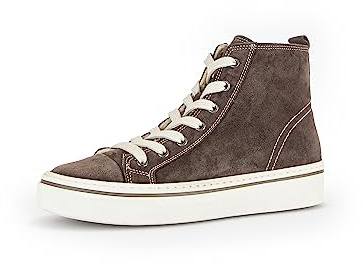 Gabor Zapatillas altas para mujer, plantilla intercambiable, mejor ajuste, Marrón 78, 39 EU