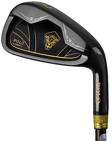 Hierro profesional #7 para palos de golf con eje de carbono para diestros y hombres