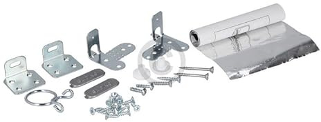 LUTH Premium Profi Parts Compatible avec kit de montage Beko 1784430046 pour porte de meuble sur lave-vaisselle