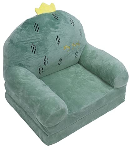 TOPINCN Kindersofa, Zusammenklappbar, Kleinkind Sofa, Liegesitz, Faules Mädchen, Baby, Niedliche Prinzessin, Schlafsofa, Cartoon Kleinkind Baby Liege (2 Reifen 41x18x58cm)
