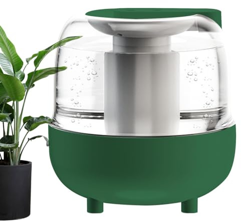 Humidificador inalámbrico – Humidificador alimentado por USB, humidificadores de cámara de luz ambiental | Humidificador de aire de niebla fresca silenciosa de 4 litros, humidificador de niebla de
