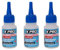 XPRO All Purpose Super Glue Gel 20g, Pack of 3, Industrial Grade, UK Made X Pro