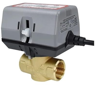 1/2'' 3/4'' 1'' 2 Way Brass Motorized Shut-Off Valve AC220V with VC6013 Fan Coil Globe Valve IDGTTLDF(3/4)