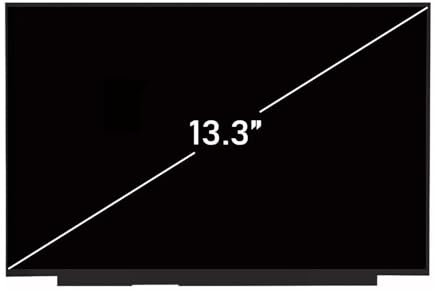 TECHNOLOGYVS 13.3 COMPATIBLE LAPTOP DISPLAY LED LCD MONITOR FOR PAVILION AERO 13 BE0034NA 40 PINS NO-BRACKETS WQXGA LCD 2560X1600