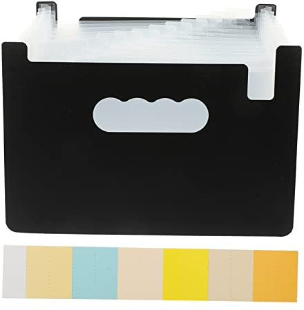 Garneck Mini Fächermappe Tragbarer Akkordeon-organizer Für Quittungen Und Gutscheine Multifunktionale Dokumentenmappe Für Büro Schule Zuhause Robustes Verschleißfestes Design