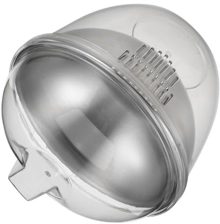 ULTECHNOVO insalatiera Ciotola refrigerante zuppiera in Acciaio Ciotole da Portata in Acciaio Inossidabile Ciotola di Preparazione Ciotola con Coperchio plastica Transparent