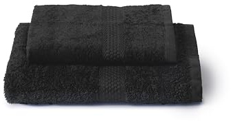 Caleffi Set 2 Asciugamani Viso e Ospite 40x60 + 55x100 cm 100% Cotone