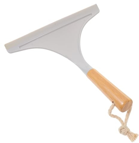Veemoon Limpiaparabrisas Portátil para Ducha Raspador para Baño Limpiacristales para Puertas de Ducha Limpiaparabrisas para Ventanas Material Resistente para Uso Baño