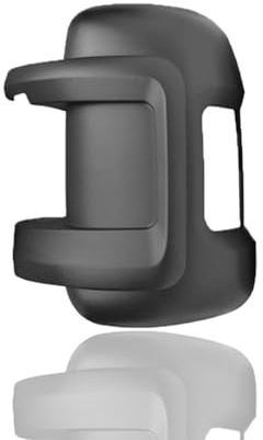PROMOLINK Spiegelabdeckung Außenspiegel Kappe Links Kompatibel mit Peugeot Boxer Fiat Ducato Citroën Jumper ab 2006 Opel Movano ab 2021 Ersatz Spiegelkappe Schwarz 735440414