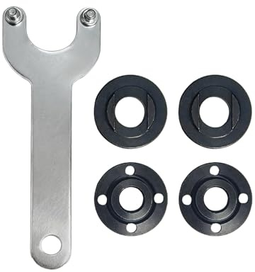 Pevlkawr Clé Pour Meuleuse 125 Mm Clé Meuleuse | Avec Bride De Meuleuse D'angle,ecrou MeuleuseCompatible Universel Meuleuses D'angles Accessoires