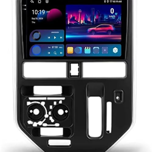 Dispositivo di navigazione per auto Autoradio con schermo touchscreen da 9 pollici navigazione GPS multimediale supporto Bluetooth 4G Wi-Fi(8 Core 4G+Wifi 12G+256G)